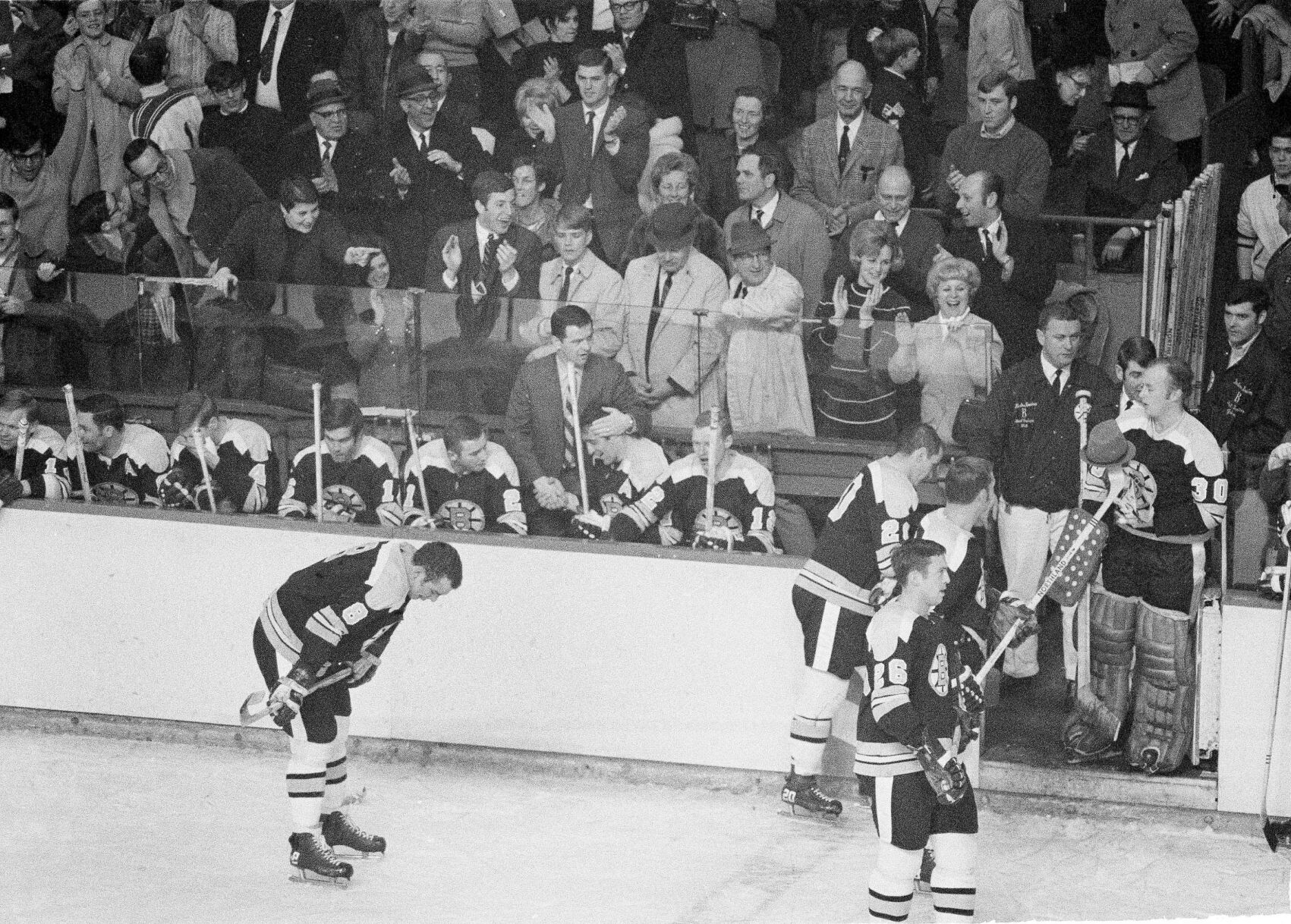 1969: Boston’s Phil Esposito becomes first NHL player with 100 points in a season